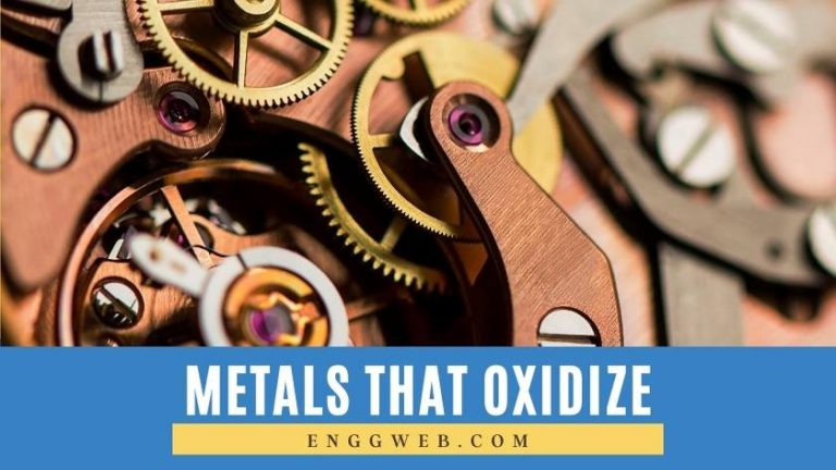 Metals That Oxidize