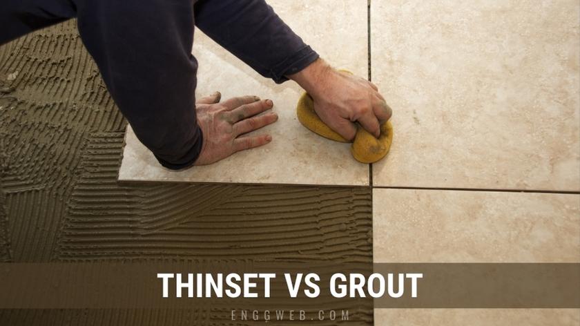 Grout vs Thinset